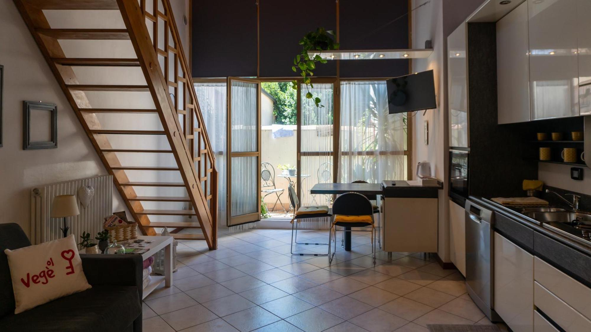 Apartmán Ol Vege Casa In Centro Storico Scanzorosciate Exteriér fotografie